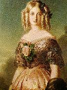 Franz Xaver Winterhalter the duchesse d' aumale Spain oil painting artist